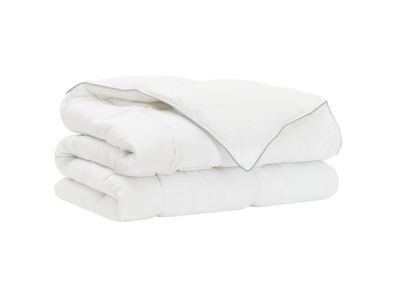  Couette - duvet blanc 200 x 200 cm fibre de bambou  - Conforama A