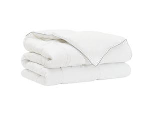 Couette - duvet blanc 200 x 200 cm fibre de bambou