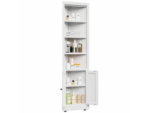 Buffet 2 porte(s)  0 tiroir(s)   - 52 cm coloris blanc 
