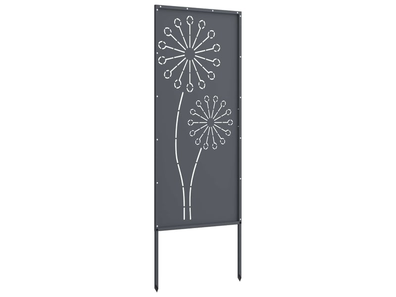  Vidaxl écran de confidentialité de jardin anthracite 50 x 140 cm  - Conforama E