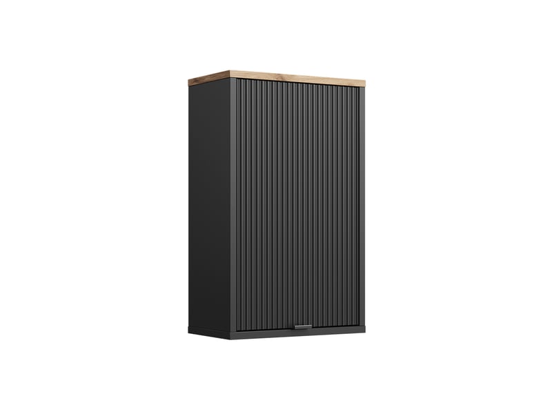Vicco armoire murale, noirchêne viking, 40x65cm avec 2 étagères