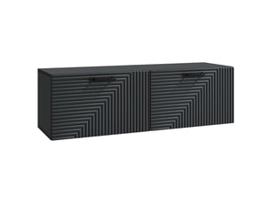 Meuble tv coloris noir 98 cm <strong></strong>  <strong></strong>