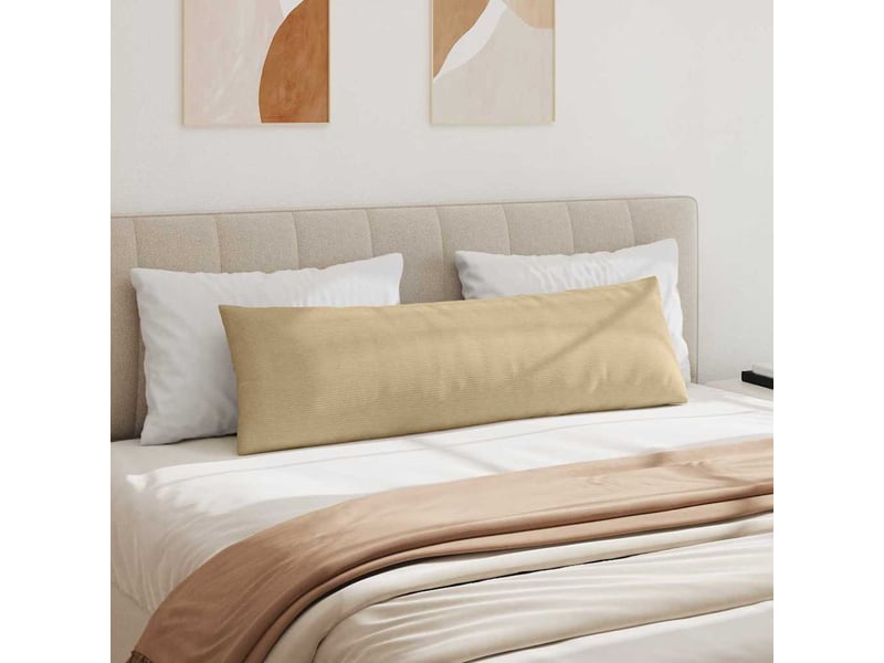 Lot de 2 coussins de canapé, coussins décoratifs vert gris 145 x 40 cm cf59199 - Conforama D