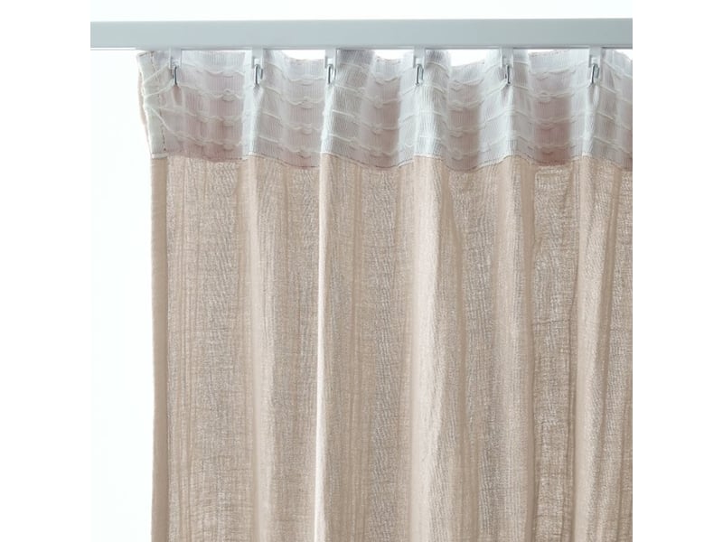  Rideau galon fronceur 140x240 cm gaze de coton pampa PD21500 - Conforama B