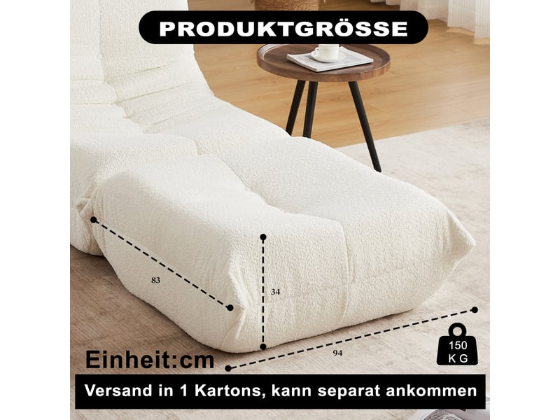  Les repose-pieds en chenille complètent les canapés de tous styles ; repose-pieds de canapé togo, bancs à chaussures élégants DE24022-O-XNR-BG - Conforama C