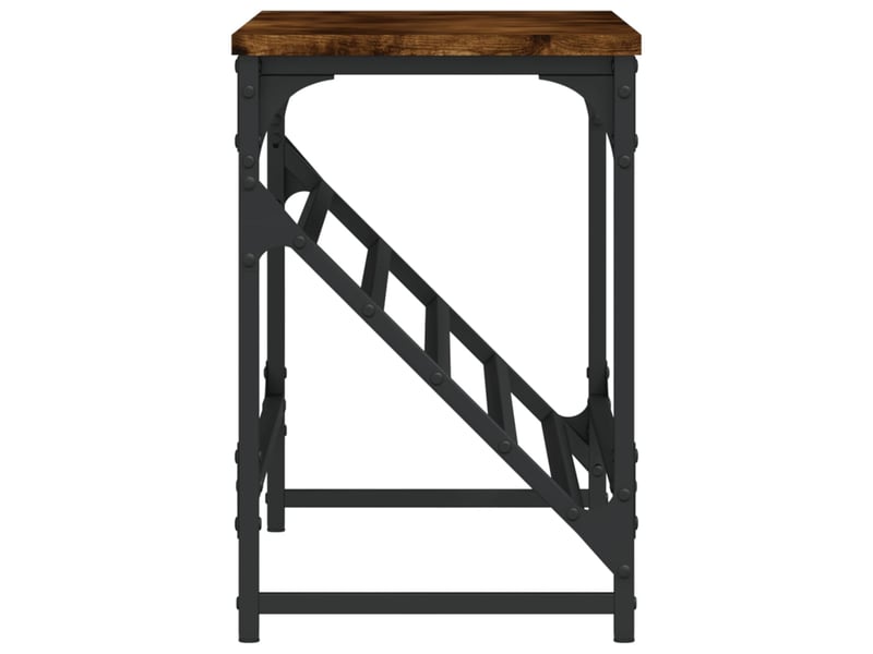  Meuble à chaussures, étagère à chaussures chêne fumé 90x30x45 cm bois d'ingénierie  - Conforama E