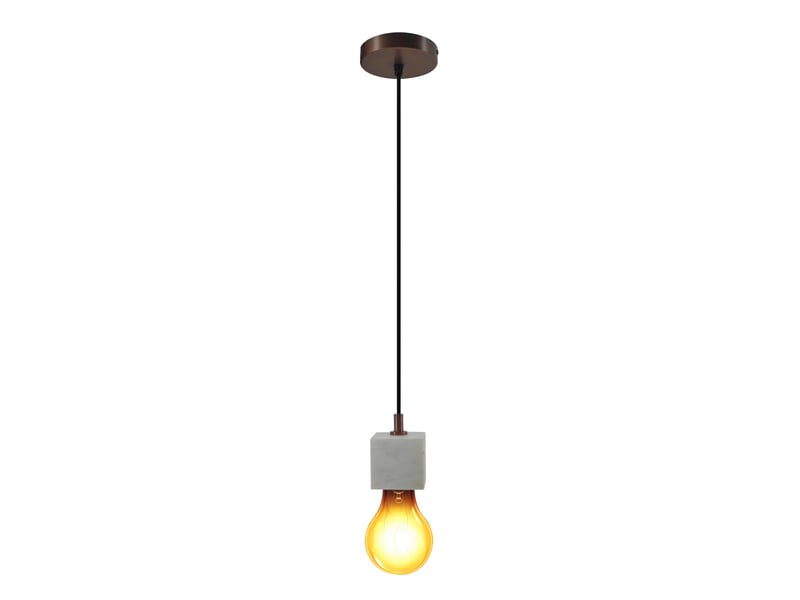  Lampe suspension en marbre sigma iii 11cm blanc  - Conforama A