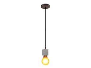 Lampe suspension en marbre sigma iii 11cm blanc