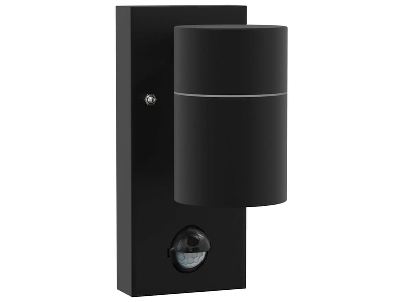  2 pièces applique murale extérieure noir 6,5x10,5x16 cm shl60408  - Conforama D
