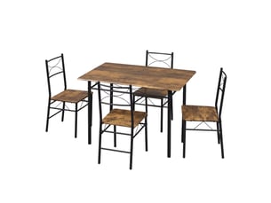 Ensemble table rectangulaire  4 chaise(s)  <strong></strong> <strong></strong> 