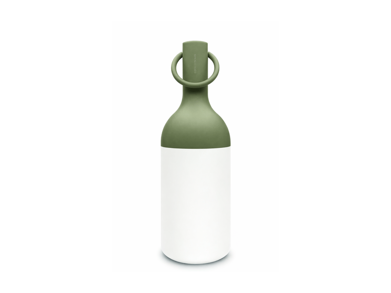  Petite lampe nomade en plastique vert olive-elo Elo - Conforama A