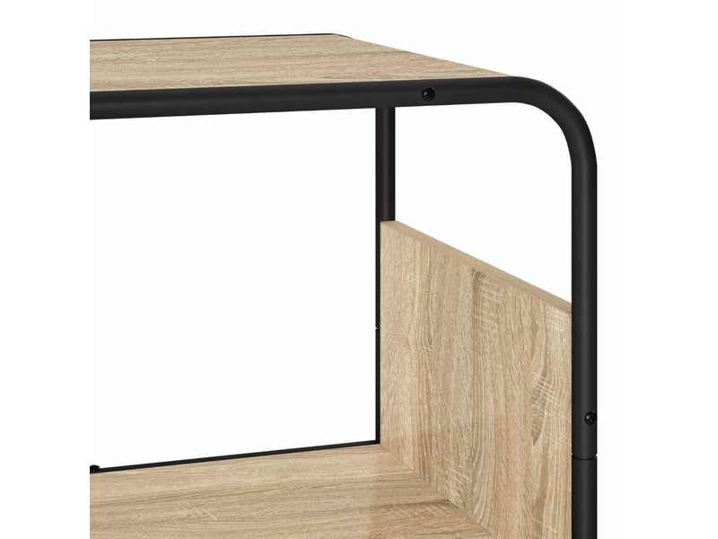  Buffet haut, buffet de rangement chêne sonoma 60x37,5x144 cm bois d'ingénierie  - Conforama E
