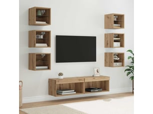 Meuble tv coloris marron 30 cm <strong></strong> <strong></strong>