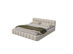 Lit 2 places 160x200 cm BLSYHDH   coloris beige