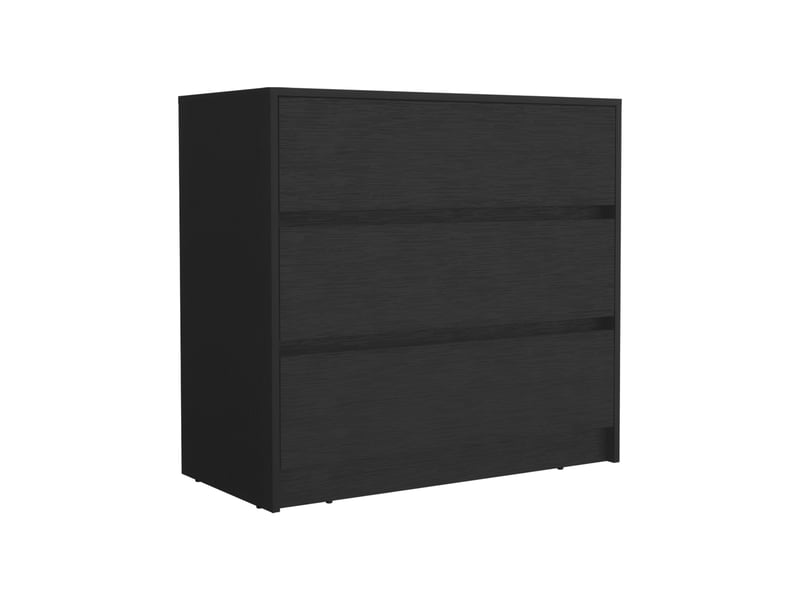  Commode austin de 85 cm avec 3 tiroirs, blanc  - Conforama A