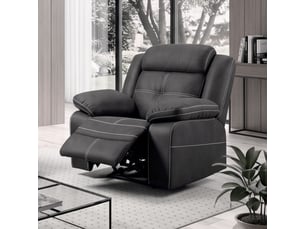 Fauteuil relax manuel ADOLIS ALTOBUY Polyester gris