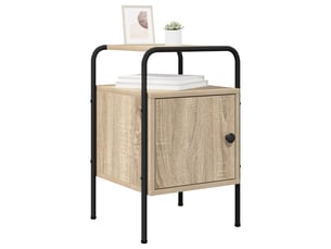 Table de chevet - cabinet de chevet - table de nuit 2 pc chêne sonoma 35 x 36,5 x 56 cm