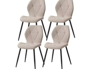 Ensemble table rond(e)  4 chaise(s)  <strong>DESMIU</strong> <strong></strong> 