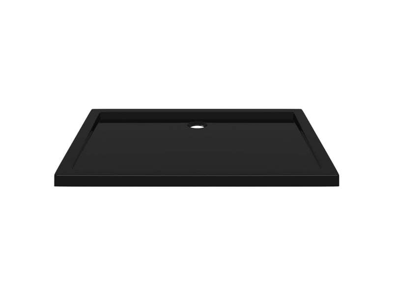  Receveur de douche base de douche bac de douche salle de bain toilette salle d’eau maison intérieur rectangulaire 70x100 cm abs noir 02_0001959  - Conforama B