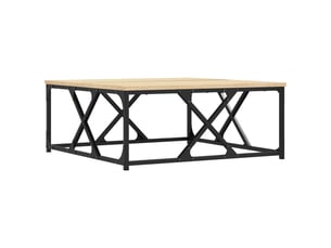 Table basse rectangulaire coloris marron  