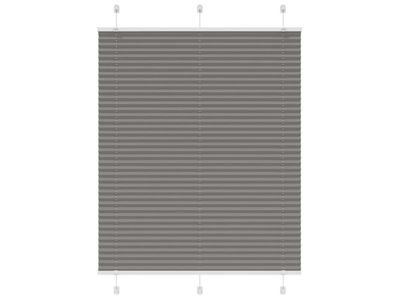 Store plissé, store de fenêtre anthracite 105x150 cm largeur du tissu 104,4 cm cf46680 - Conforama B