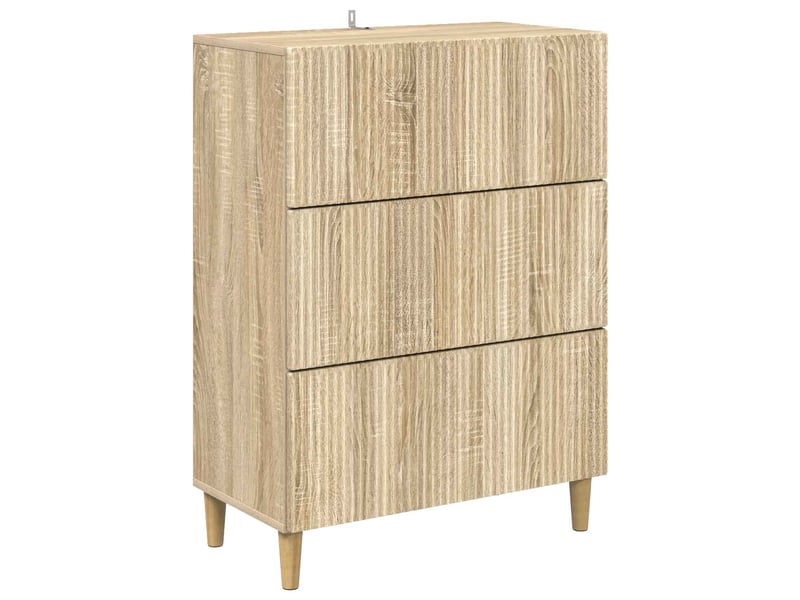  Armoire de rangement bureau, armoire à tiroirs 66 x 34,5 x 90 cm bois d'ingénierie shl4139  - Conforama A