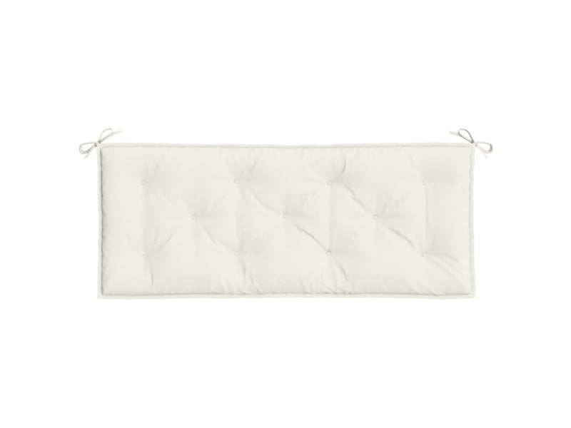 Coussin de banc de jardin, coussin d'assise crème mélangé 120x50x7 cm tissu cf52718  - Conforama D
