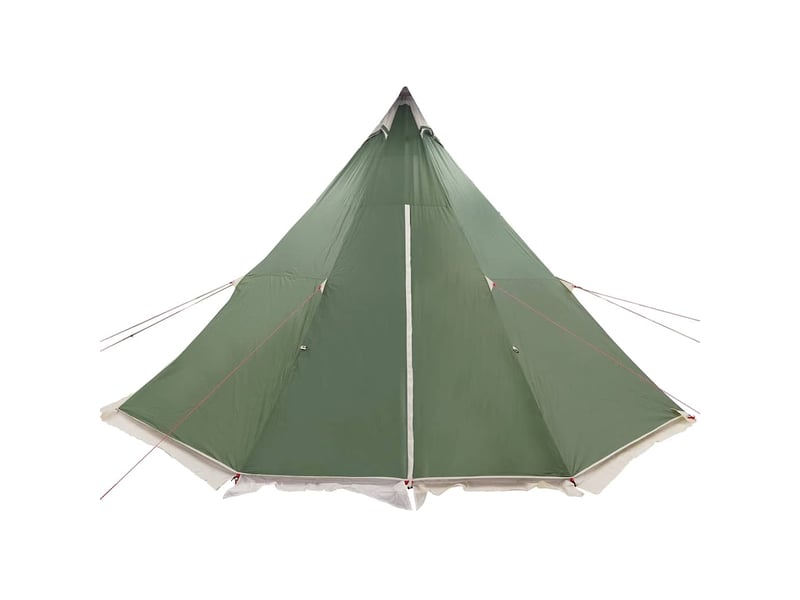  Tente de camping, tente familiale tipi 8 personnes vert imperméable shl19157  - Conforama E