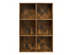 Bibliotheque coloris bois foncé 3 étagère(s) <strong>FLORAGRACE</strong> <strong></strong> - 29 cm x 89 cm