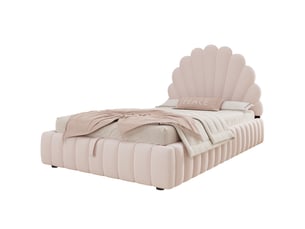 Lit coffre 90x200 cm   Morn Vibe coloris rose