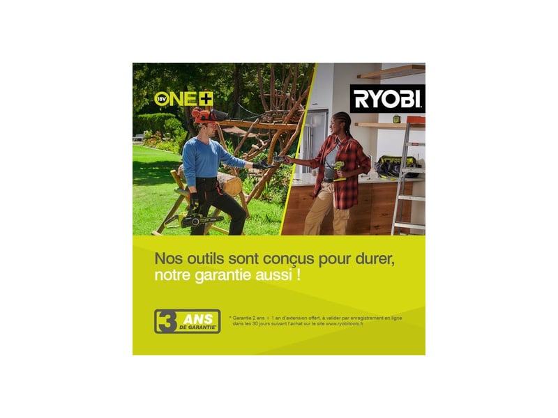  Aspirateur voiture 18v one+ rav1805-0 avec tuyau flexible 2 m et embouts RYO4892210253170 - Conforama D
