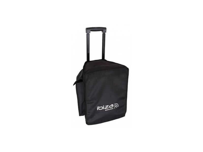  Système de sono portable 12 700w - usb-bt-rec-vox + 2 micros vhf - ibiza sound port12vhf-bt  - Conforama C