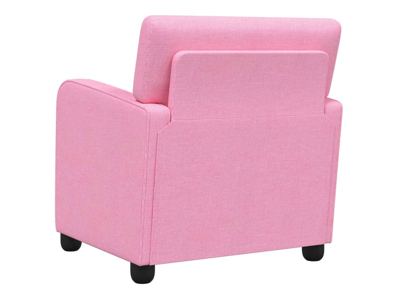 Vidaxl fauteuil rose tissu - Conforama E