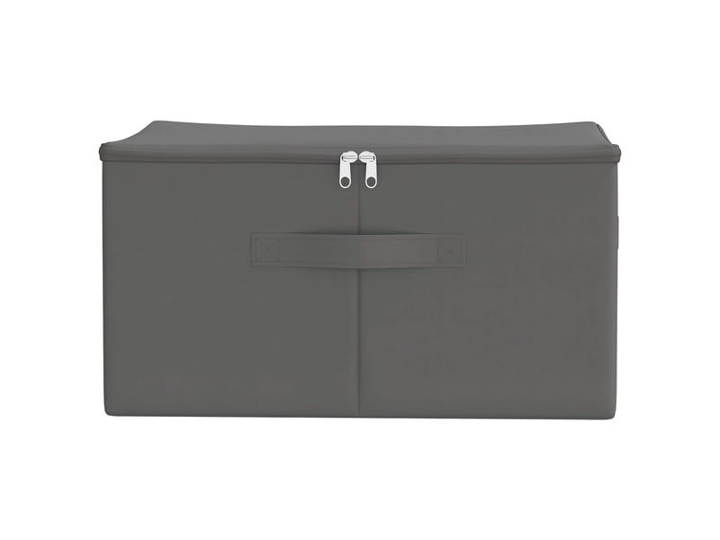 Boîte de rangement 6 pcs tissu intissé 43x34x23 cm 33,6 l shl10470 - Conforama D