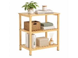 Table basse rectangulaire coloris naturel <strong>CHICFURN</strong> <strong></strong> - 30 cmx40.6 cm