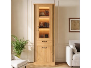 Vitrine coloris naturel  MODENUIT   - 62 cmx180 cm