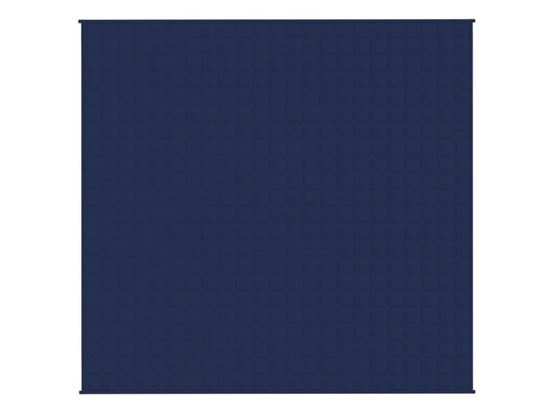  Couverture lestée adulte bleu 220x230 cm 15 kg tissu shl71337  - Conforama C
