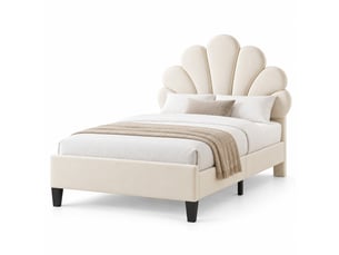 Lit simple 90x200 cm YYXLDYNB coloris beige