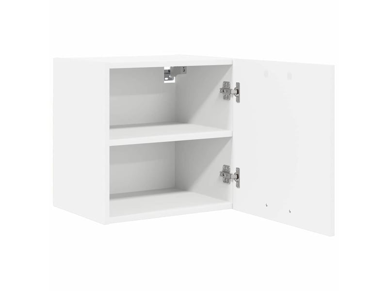  Meuble de rangement cuisine, armoire suspendue blanc 40x31x40cm bois d'ingénierie shl6185  - Conforama E