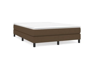 Lit 2 places 140x200 cm    coloris marron