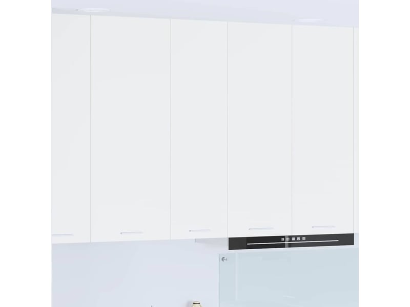  Meuble de rangement cuisine, armoire suspendue blanc 30x31x100cm bois d'ingénierie  - Conforama B