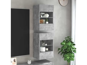 Meuble tv coloris gris 40 cm <strong></strong> <strong></strong>