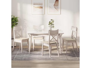 Lot de 4 coussins de siège, coussins décoratifs tissu en velours côtelé crème cf59981