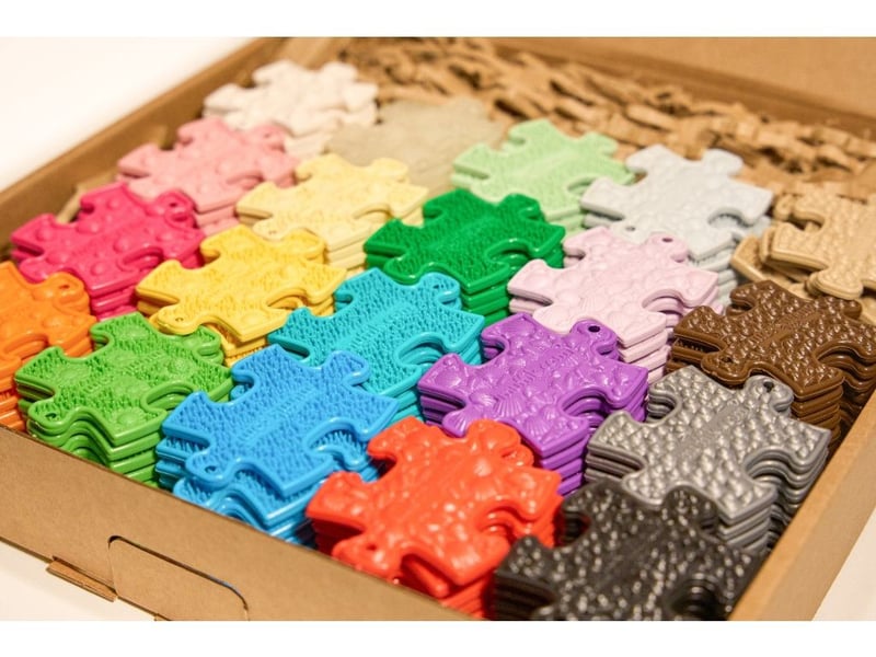  Set de nano puzzles sensoriels muffik - 200 pièces MFK-099-1 - Conforama E