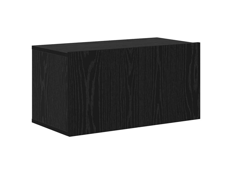  Ensemble meuble tv - banc tv - meuble de rangement 5 pcs chêne noir bois d'ingénierie  - Conforama E