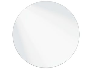 Miroir rond(e) à fixer coloris argenté <strong></strong>  <strong></strong> - 70 cm x 70 cm