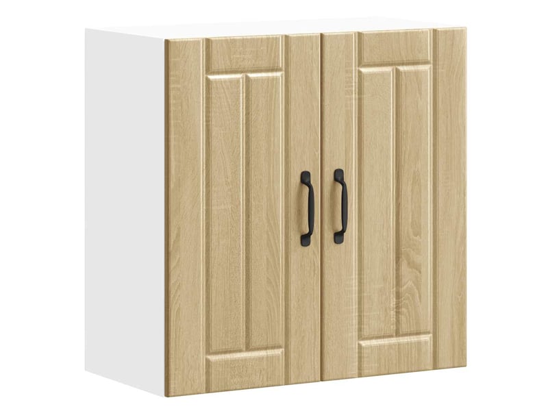  Meuble de rangement, armoire murale de cuisine lucca chêne sonoma bois ingénierie shl5608  - Conforama A
