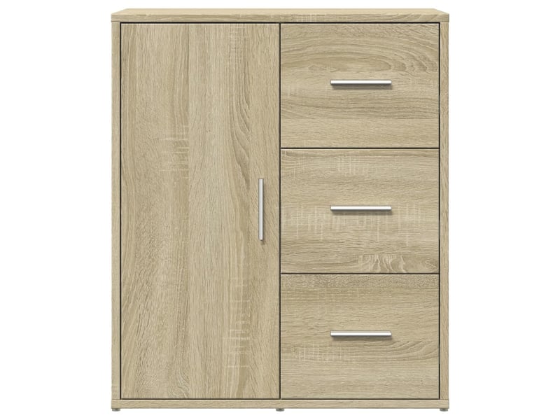  Buffets 2 pcs - bahut - meuble de rangement chêne sonoma 60x31x70 cm bois d'ingénierie  - Conforama E
