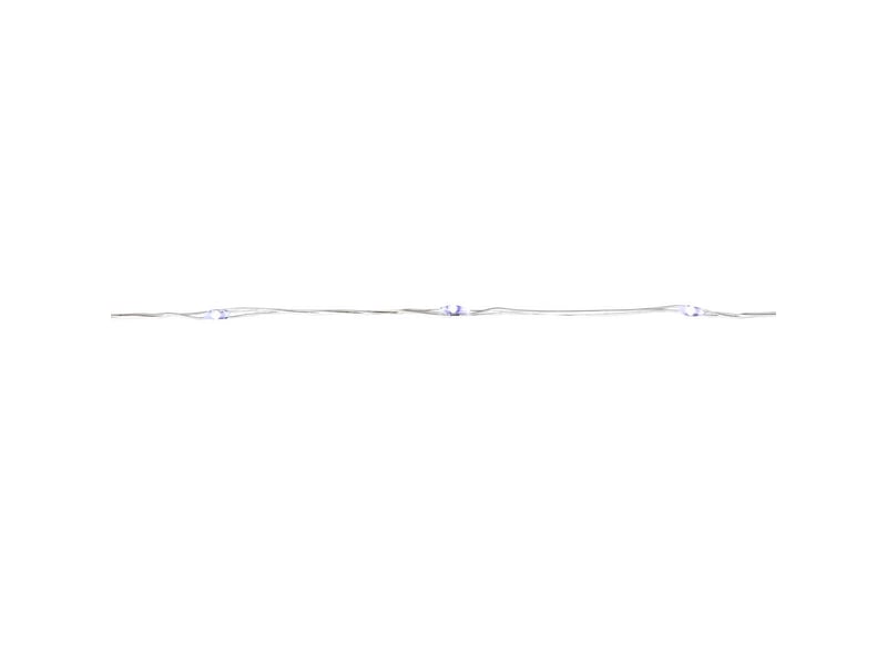  Guirlande lumineuse d'extérieur 10 m 200 led blanc froid fil cuivre 13 fonctions sur secteur  - Conforama D