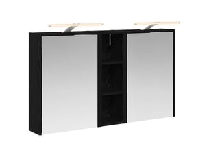 Ensemble de meubles de salle de bain 3 pcs 106x16x62.5 cm shl4347